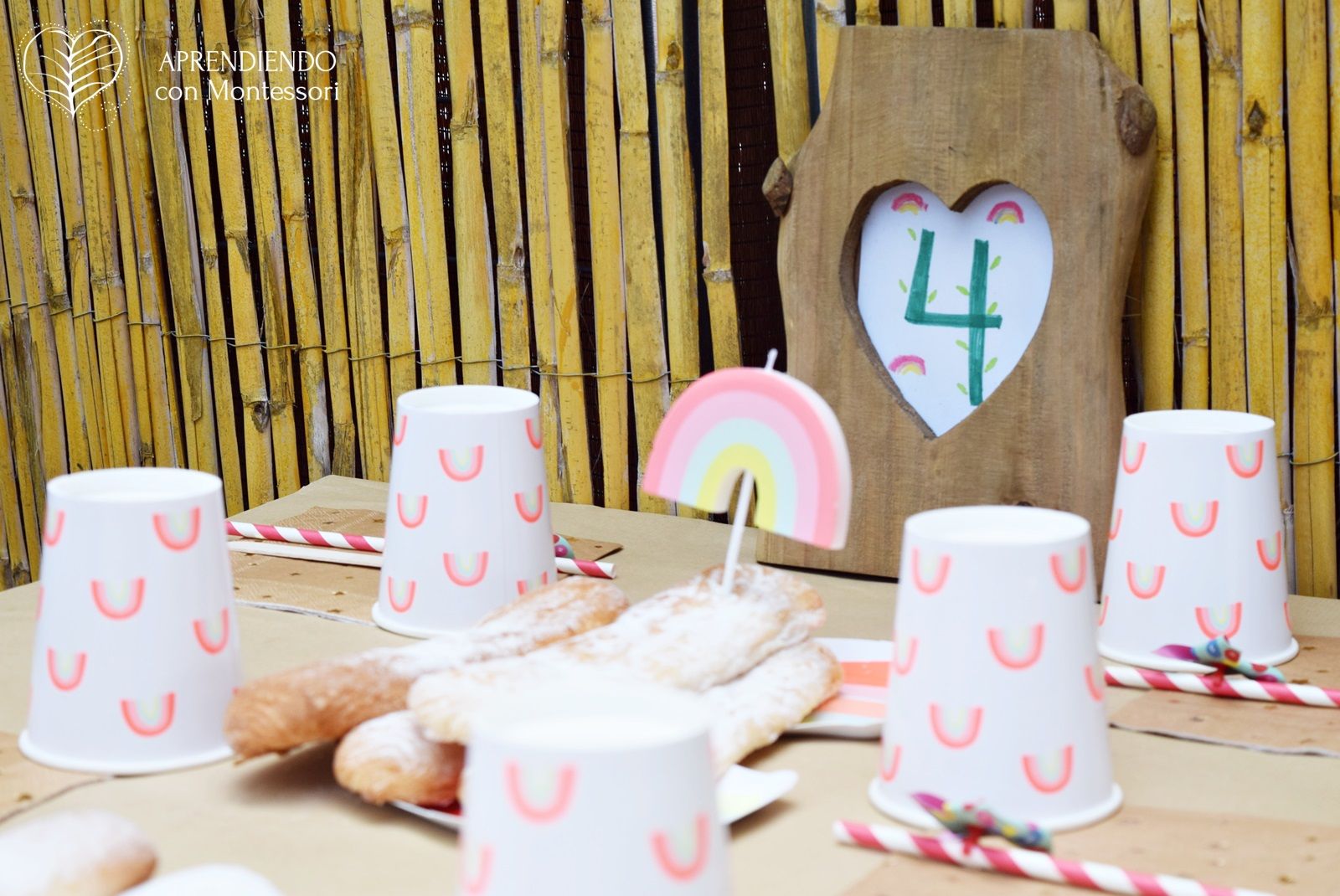 Aprendiendo con Montessori cumpleaños 4